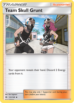 Pokemon Sun & Moon Team Skull Grunt - 133