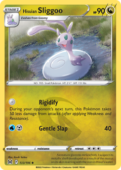 Pokemon Lost Origin Hisuian Sliggoo - 133