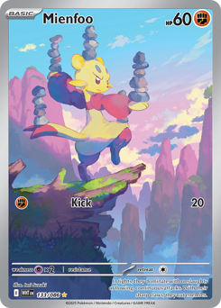 Pokemon White Flare Mienfoo - 133
