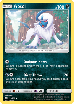 Pokemon Cosmic Eclipse Absol - 133