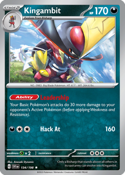 Pokemon Scarlet & Violet Kingambit - 134