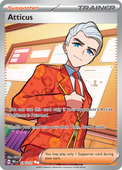 Pokemon Prismatic Evolutions Atticus - 134