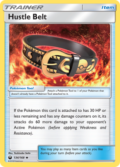 Pokemon Celestial Storm Hustle Belt - 134