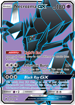 Pokemon Burning Shadows Necrozma-GX - 134