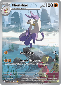 Pokemon White Flare Mienshao - 134