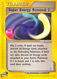 Pokemon Aquapolis Super Energy Removal 2 - 134