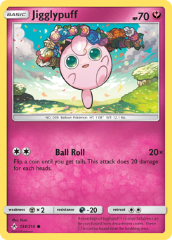 Pokemon Unbroken Bonds Jigglypuff - 134