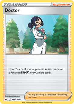 Pokemon Chilling Reign Doctor - 134