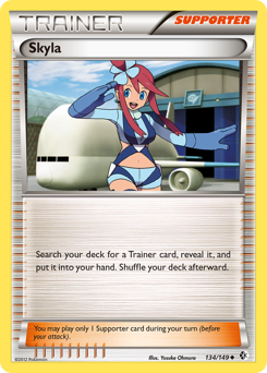 Pokemon Boundaries Crossed Skyla - 134