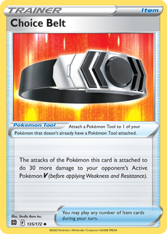 Pokemon Brilliant Stars Choice Belt - 135