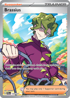 Pokemon Prismatic Evolutions Brassius - 135