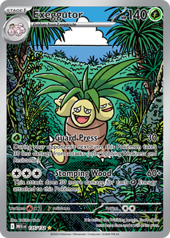 Pokemon Mega Evolution Exeggutor - 135
