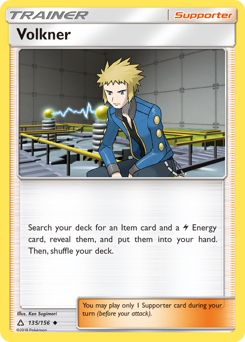 Pokemon Ultra Prism Volkner - 135