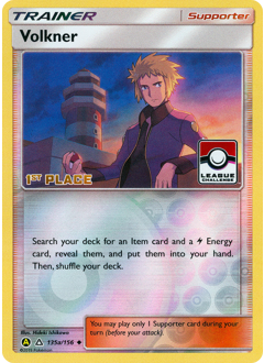 Pokemon Ultra Prism Volkner - 135a