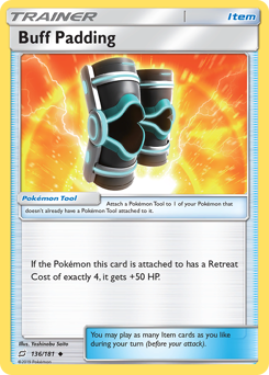 Pokemon Team Up Buff Padding - 136
