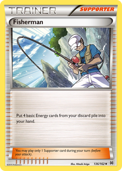 Pokemon BREAKthrough Fisherman - 136