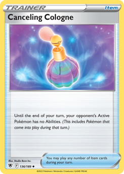 Pokemon Astral Radiance Canceling Cologne - 136