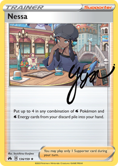 Pokemon Crown Zenith Nessa - 136