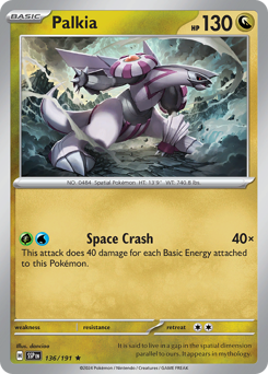 Pokemon Surging Sparks Palkia - 136