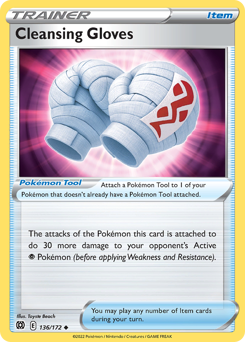 Pokemon Brilliant Stars Cleansing Gloves - 136