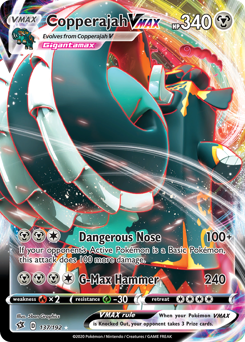 Pokemon Rebel Clash Copperajah VMAX - 137