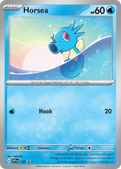 Pokemon Scarlet & Violet Black Star Promos Horsea - 137