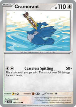 Pokemon Journey Together Cramorant - 137