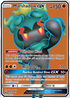 Pokemon Burning Shadows Marshadow-GX - 137