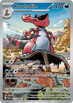 Pokemon Black Bolt Krookodile - 137