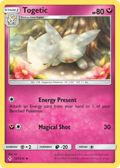 Pokemon Unbroken Bonds Togetic - 137