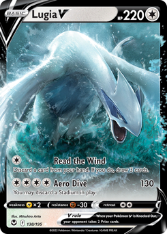 Pokemon Silver Tempest Lugia V - 138