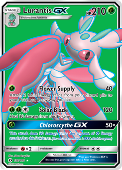 Pokemon Sun & Moon Lurantis-GX - 138