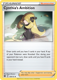 Pokemon Brilliant Stars Cynthia's Ambition - 138