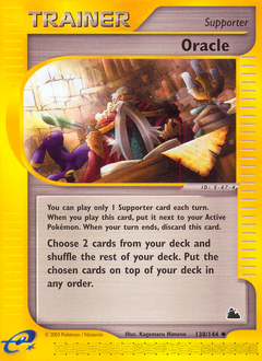 Pokemon Skyridge Oracle - 138