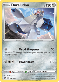 Pokemon Rebel Clash Duraludon - 138