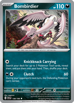 Pokemon Scarlet & Violet Bombirdier - 138