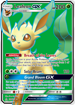 Pokemon Ultra Prism Leafeon-GX - 139