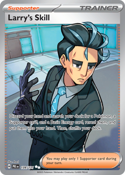 Pokemon Prismatic Evolutions Larry's Skill - 139