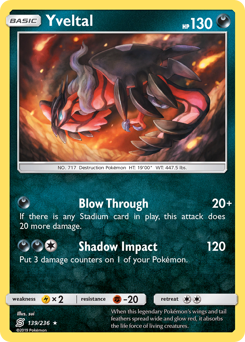 Pokemon Unified Minds Yveltal - 139