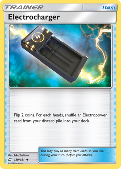 Pokemon Team Up Electrocharger - 139