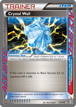 Pokemon Boundaries Crossed Crystal Wall - 139