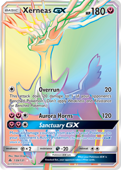 Pokemon Forbidden Light Xerneas-GX - 139