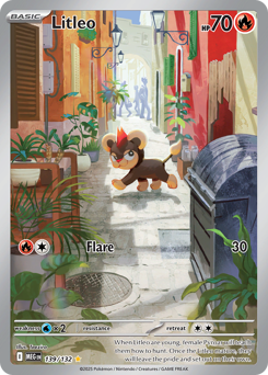 Pokemon Mega Evolution Litleo - 139