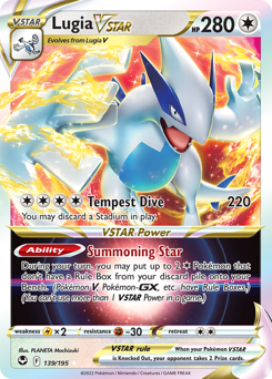 Pokemon Silver Tempest Lugia VSTAR - 139