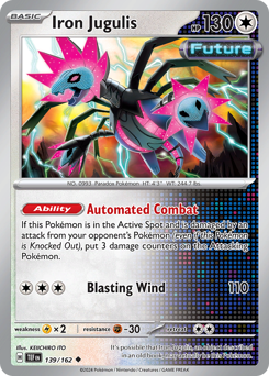 Pokemon Temporal Forces Iron Jugulis - 139