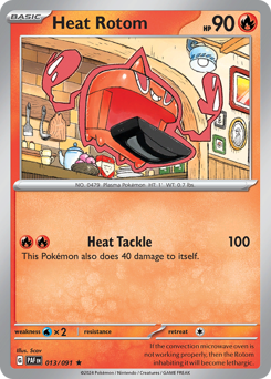 Pokemon Paldean Fates Heat Rotom - 13