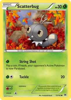 Pokemon BREAKthrough Scatterbug - 13