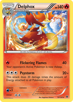 Pokemon Fates Collide Delphox - 13