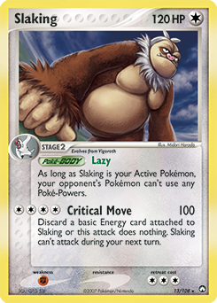 Pokemon Power Keepers Slaking - 13