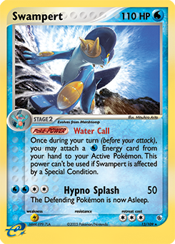 Pokemon Ruby & Sapphire Swampert - 13